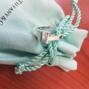 Tiffany & Co. T Square Ring - Size 7